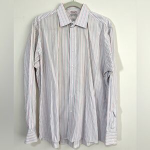 Men’s Dress Shirt. 100% Handmade. Pristine Condition. Size XL